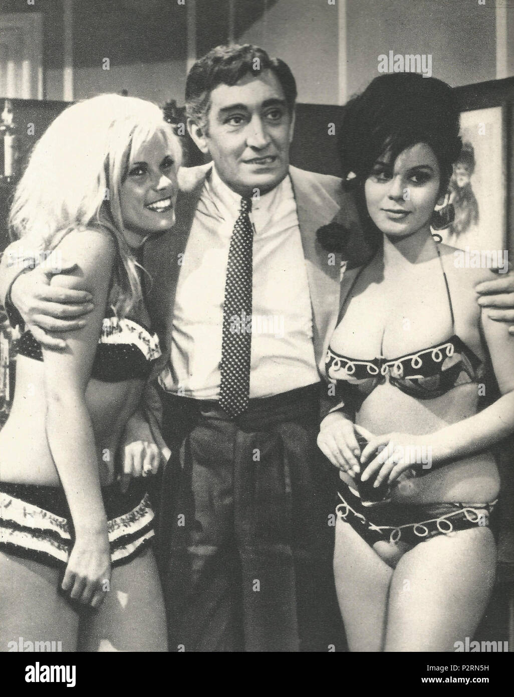 . Italiano: Arturo Dominici nel Film I due evasi di Sing Sing. 1966. Unbekannt 9 Arturo Dominici I due evasi di Sing Sing Stockfoto