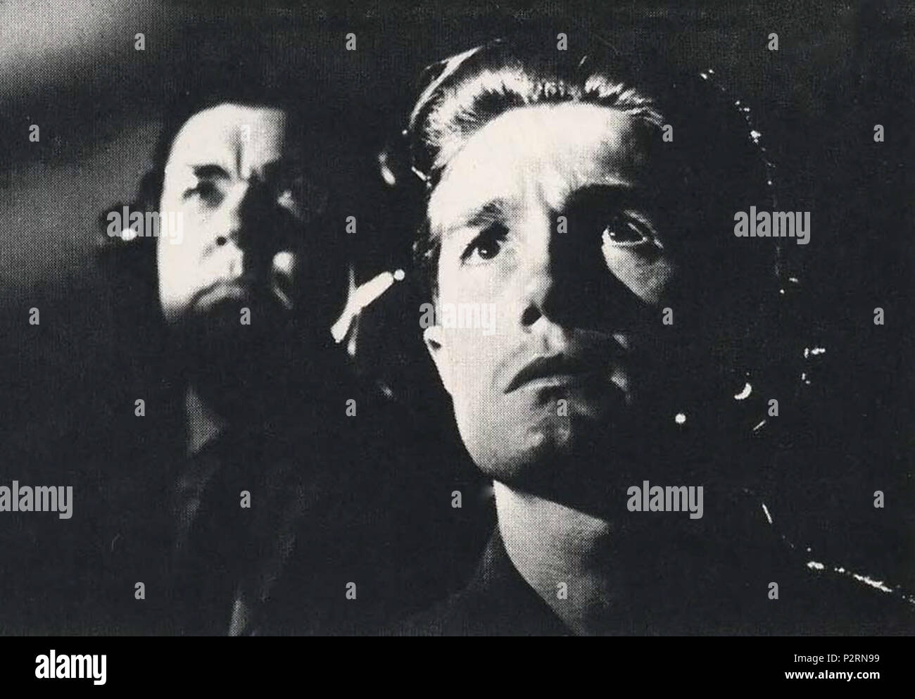 . Giacomo Rossi Stuart in einer Szene des Films. 1958. Paolo Heusch/Mario Bava 58 Mortedallospazio Stockfoto