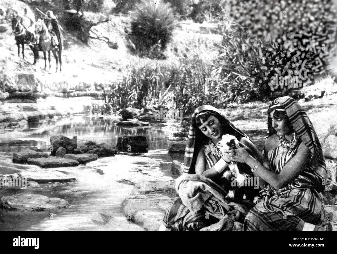 . Italiano: kif Tebbi - regia Di Mario Camerini - A.D.I.A. produz Roma 1928 - Foto di Scena. 22. Juli 2017. Unbekannt 45 Kiftebbi 1928 uadi Stockfoto