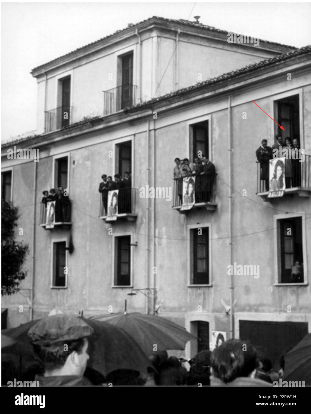 . Français: Accueil de Dalida en 1962. 7. April 1962. Unbekannt 3 Accueil de Dalida Stockfoto