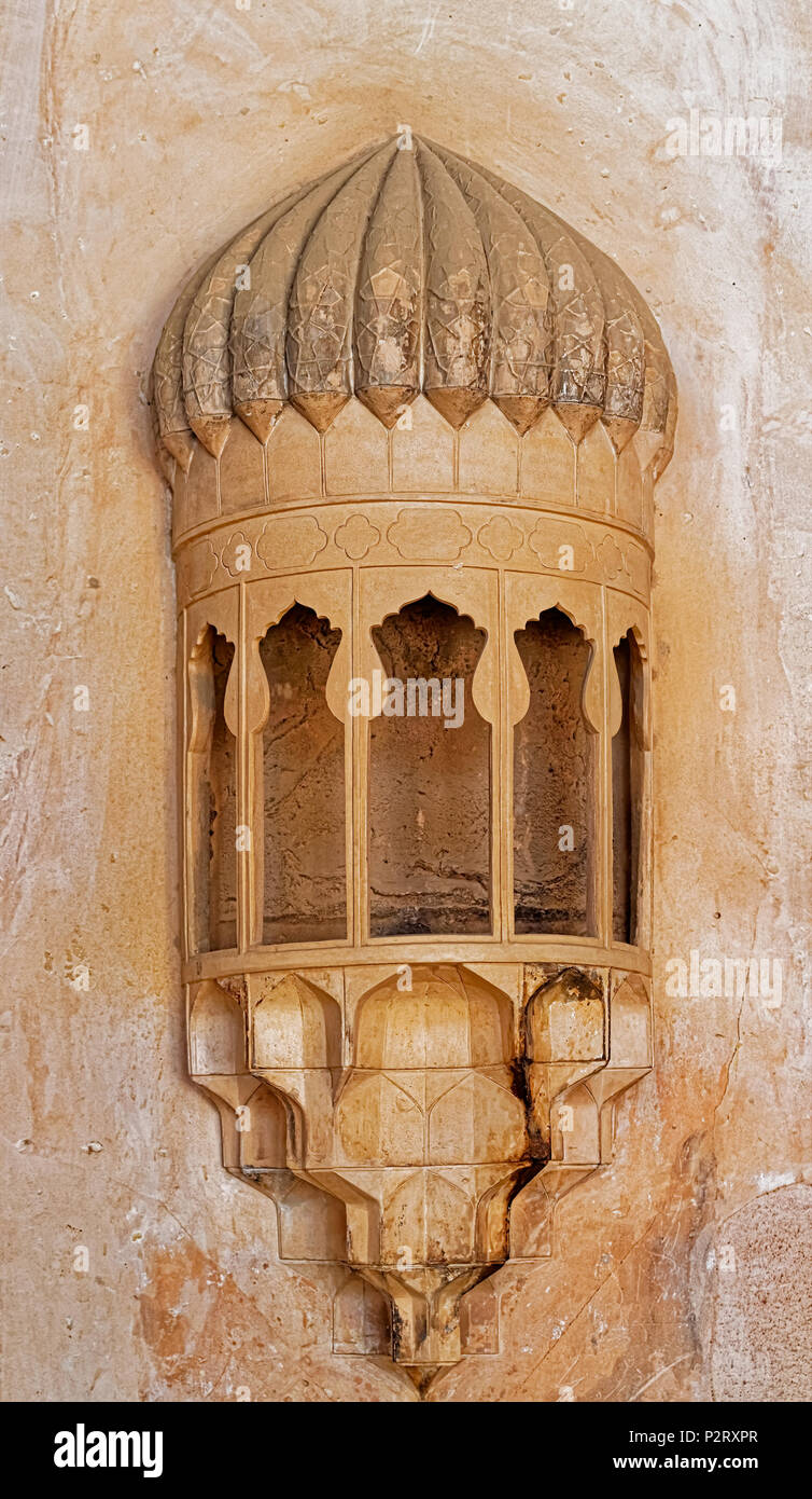 Isfahan alte Moschee Innenraum Stockfoto