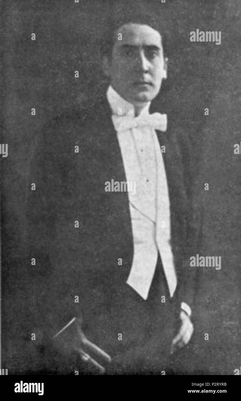 . Italiano: L'attore del Cinema muto italiano Mario Bonnard (1889-1965). Fonte: Vittorio Martinelli, Il cinema muto Italiano - ich Film degli anni Venti/1921-1922, edizioni Bianco e Nero, Roma 1981, Pag 15. . Diese Datei fehlt, Informationen zum Autor. 12 Bonnard attore Stockfoto