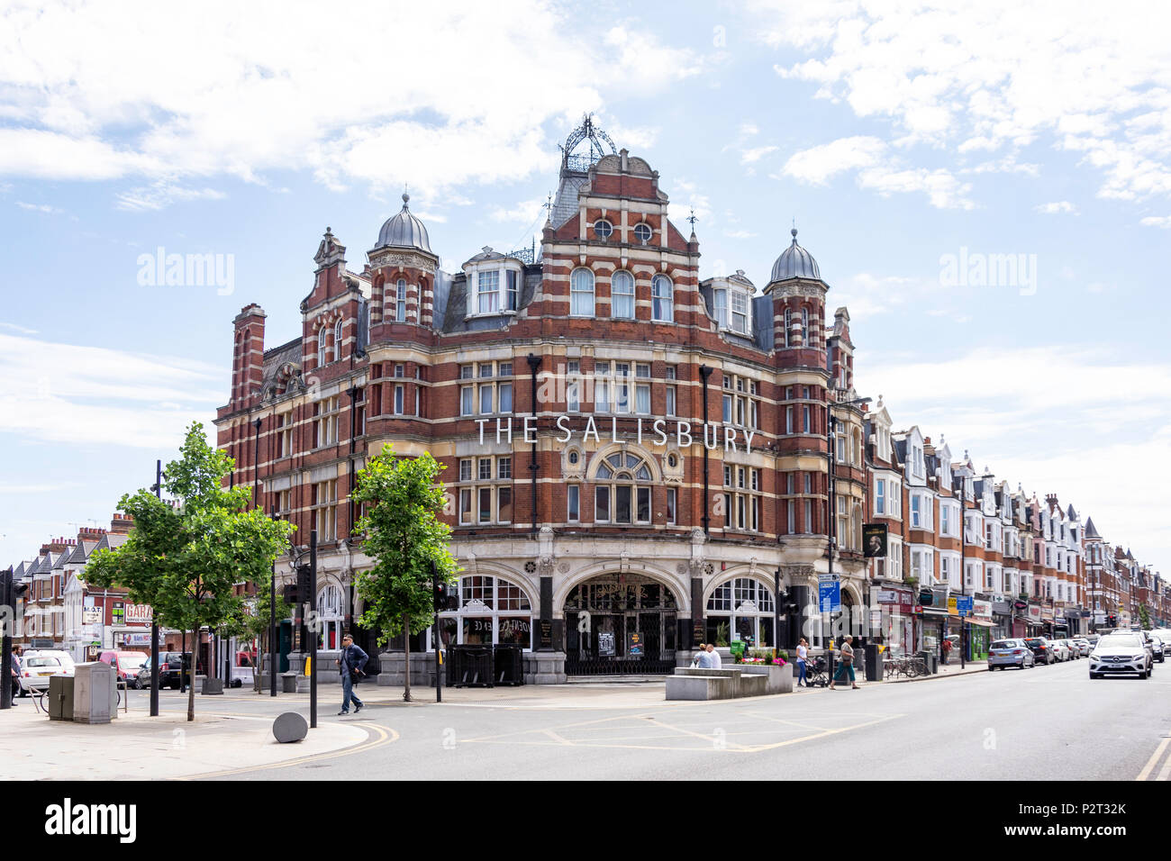 Das Salisbury Hotel, Green Lanes Harringay, London Borough von Haringey, Greater London, England, Vereinigtes Königreich Stockfoto