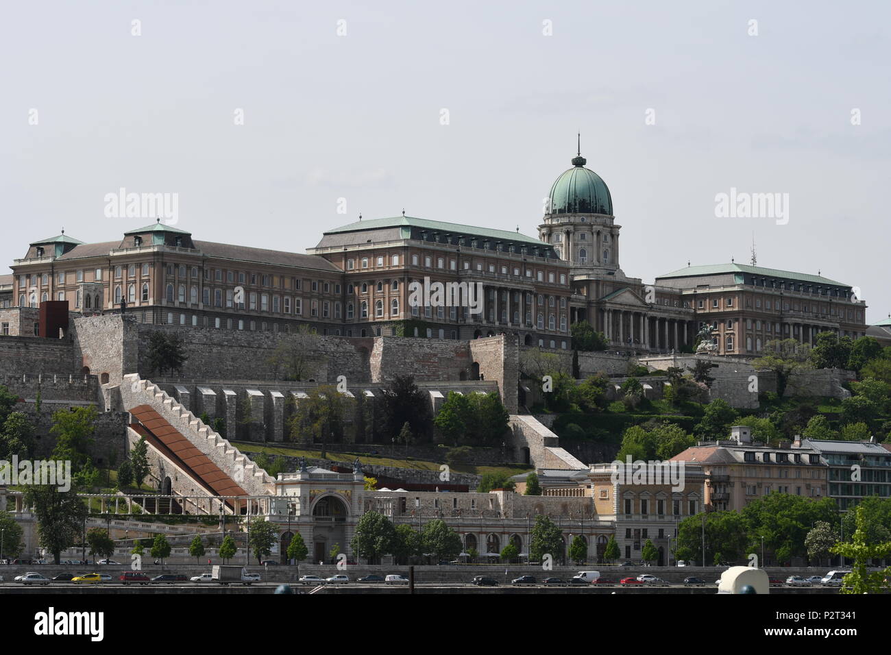 Schloss Buda Budapest Stockfoto