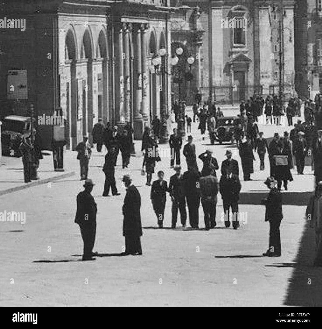 . Italiano: Comune di Caltanissetta Anni 30. vor 1960. Unbekannt 19 Comune di CL Anni 30. Stockfoto