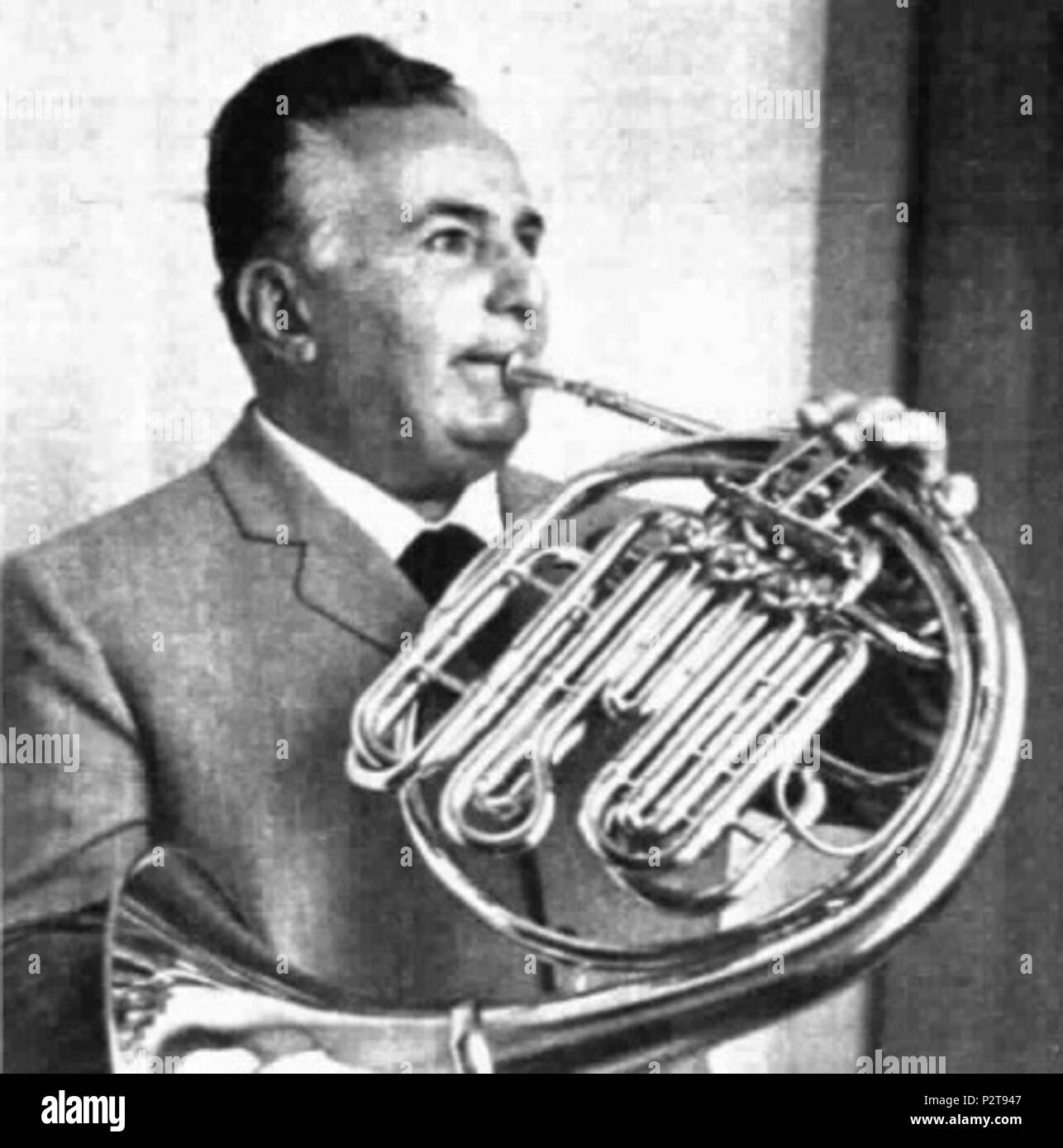 . Italienische Musiker Domenico Ceccarossi. Juli 1975. Unbekannt 23 Domenico Ceccarossi Stockfoto