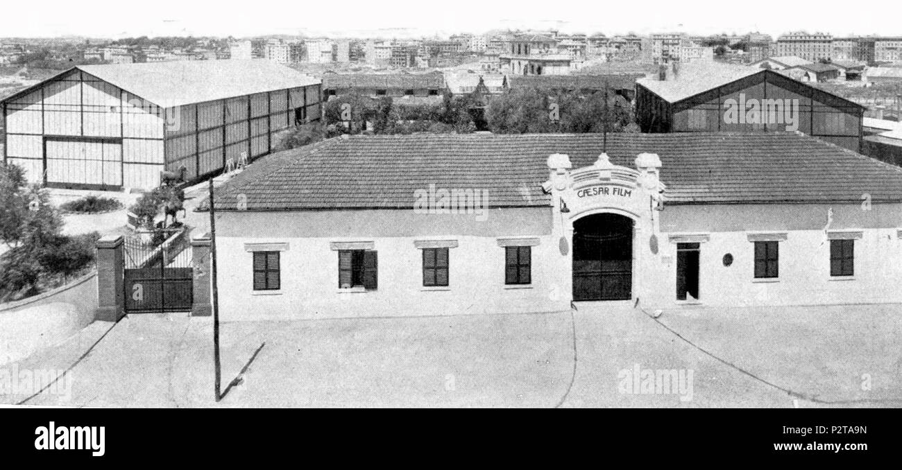 Caesar film Roma - 13 Caesar-film stabilm-1931 Stockfoto