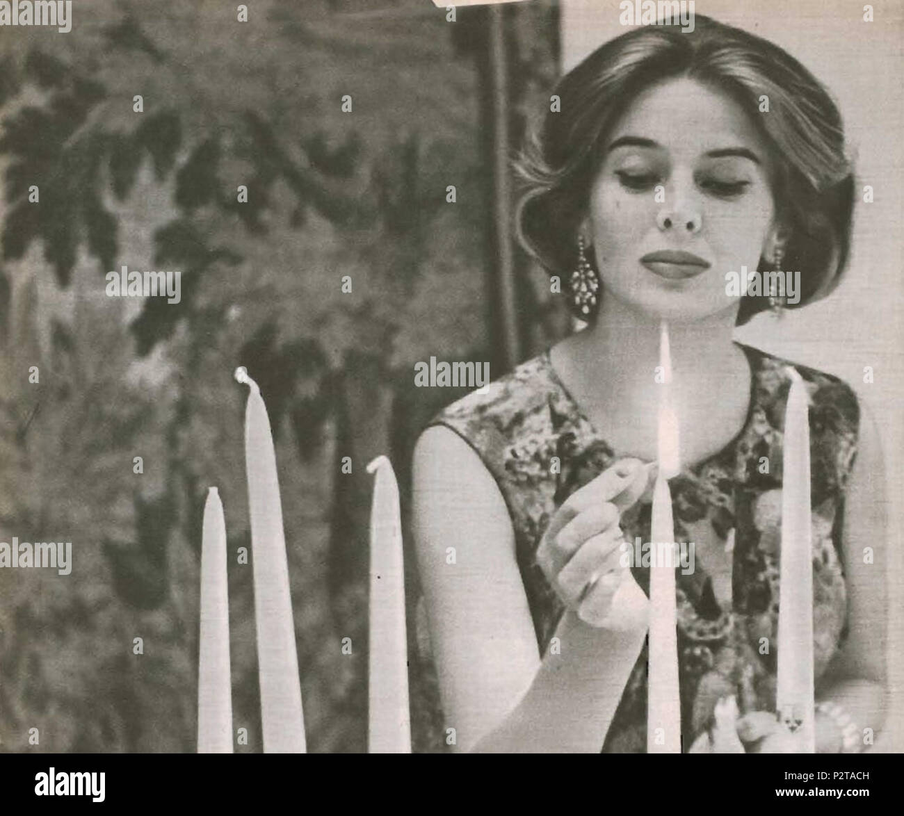 . Die italienische Schauspielerin Eleonora Rossi Drago in Ihrem Haus