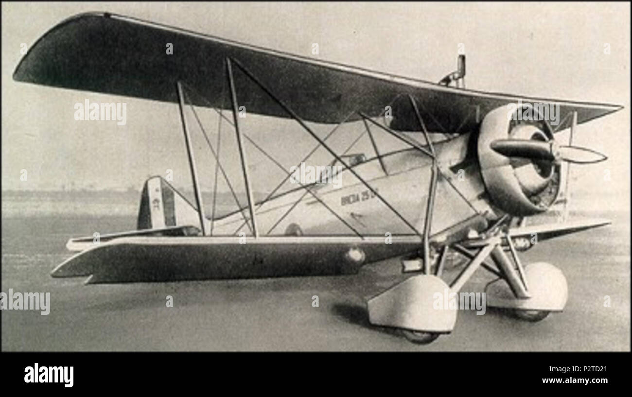 . Englisch: Italienische Breda Ba.25 Trainer Flugzeuge. ca. 1932. Uncredited 12 Breda Ba.25 Stockfoto