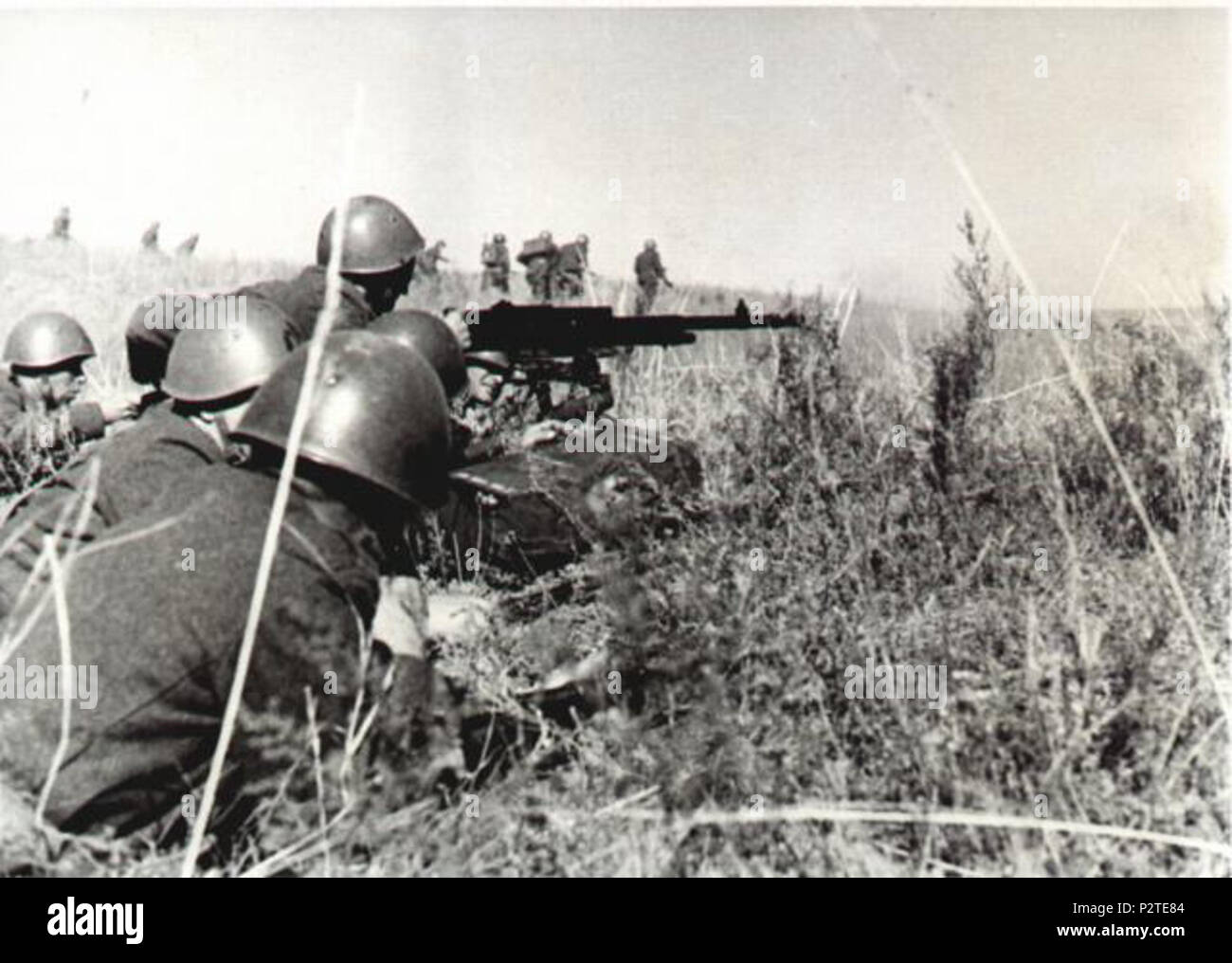 . Englisch: Italienische Soldaten (blackshirts) während der Operation Barbarossa. 1941. Unbekannt Mitglied der Italienischen Armee 17 CCNN in Russland 1. Stockfoto