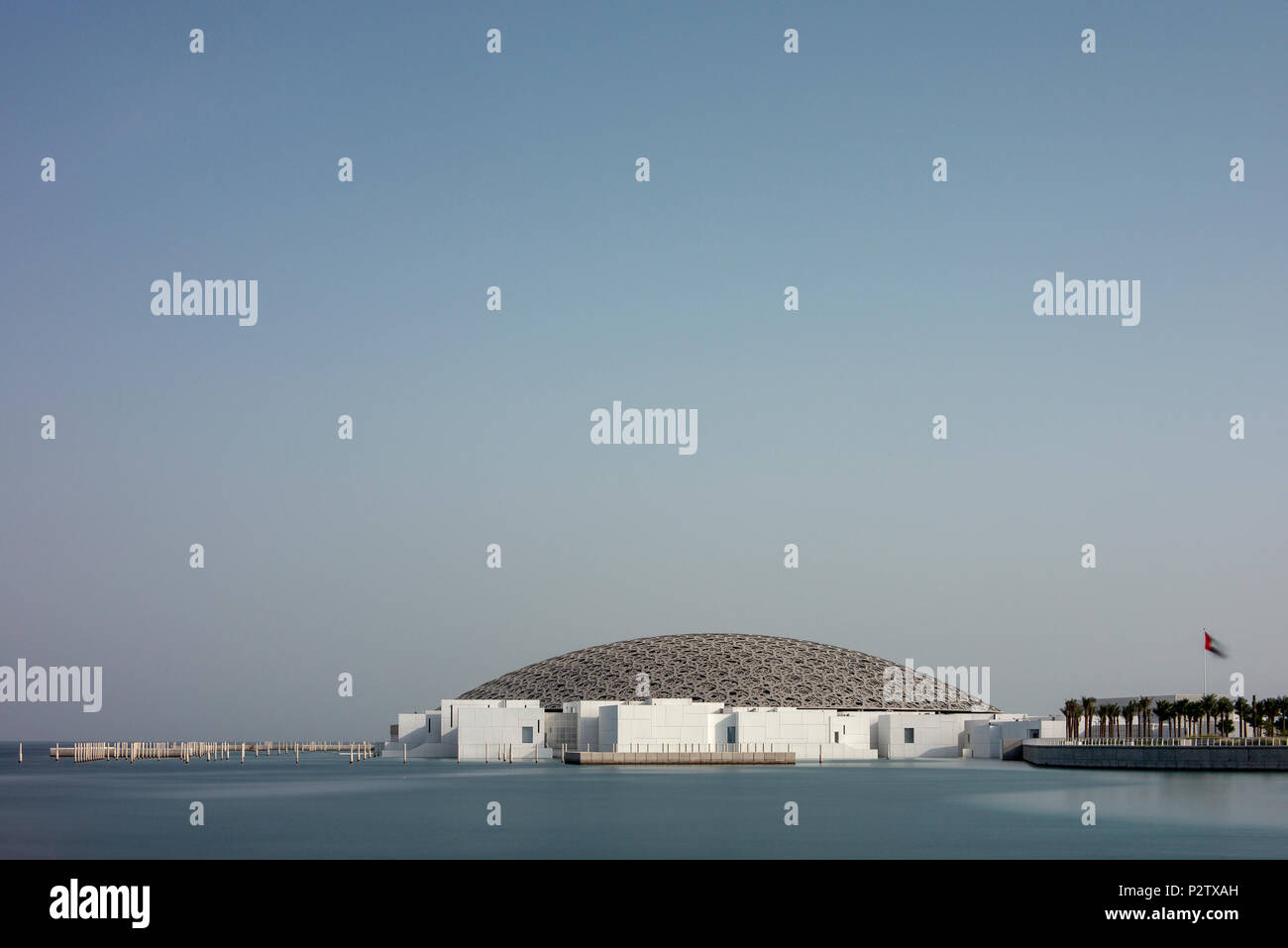 Das Louvre Museum, Abu Dhabi Stockfoto