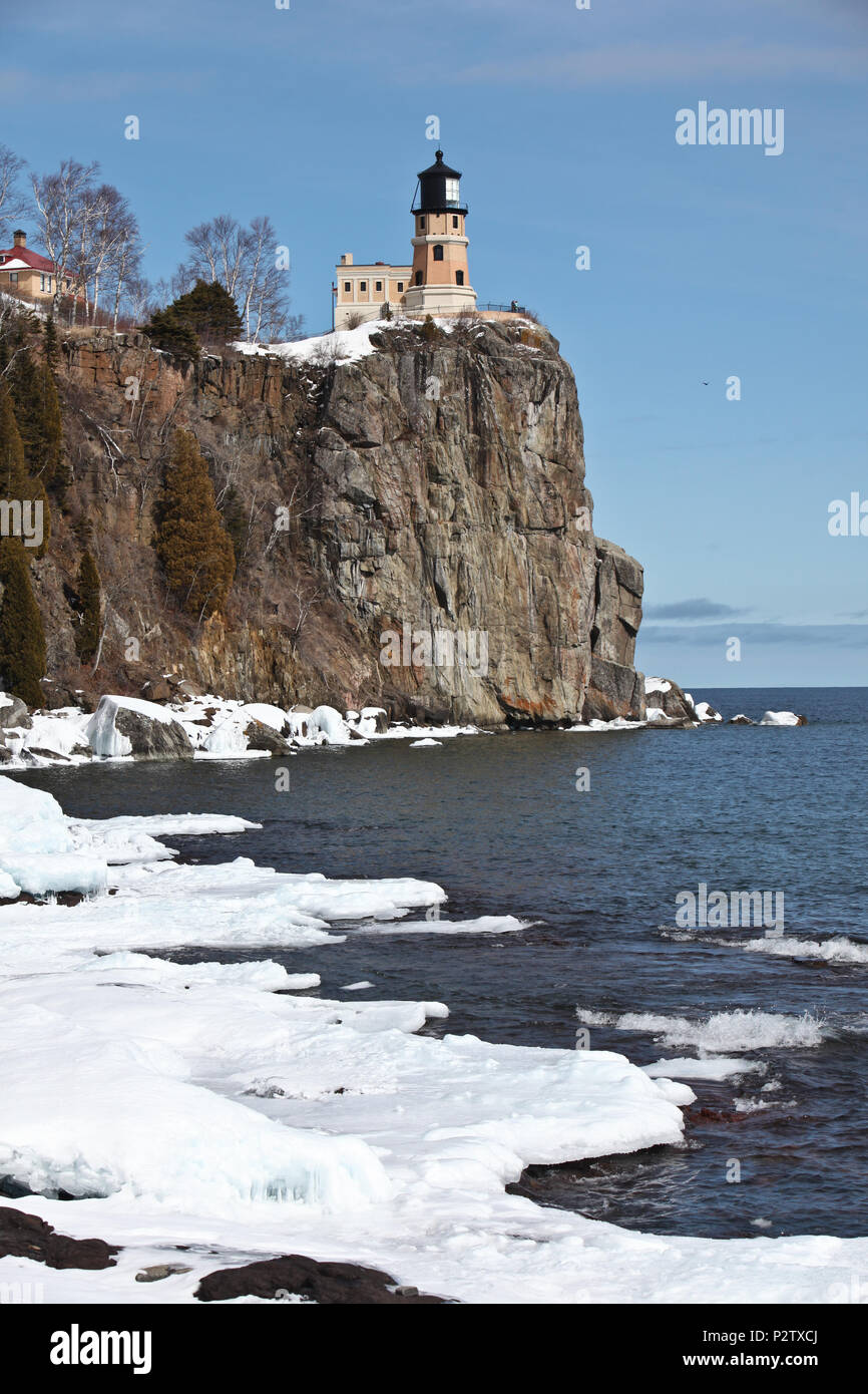 Split Rock Lighthouse 1. Stockfoto