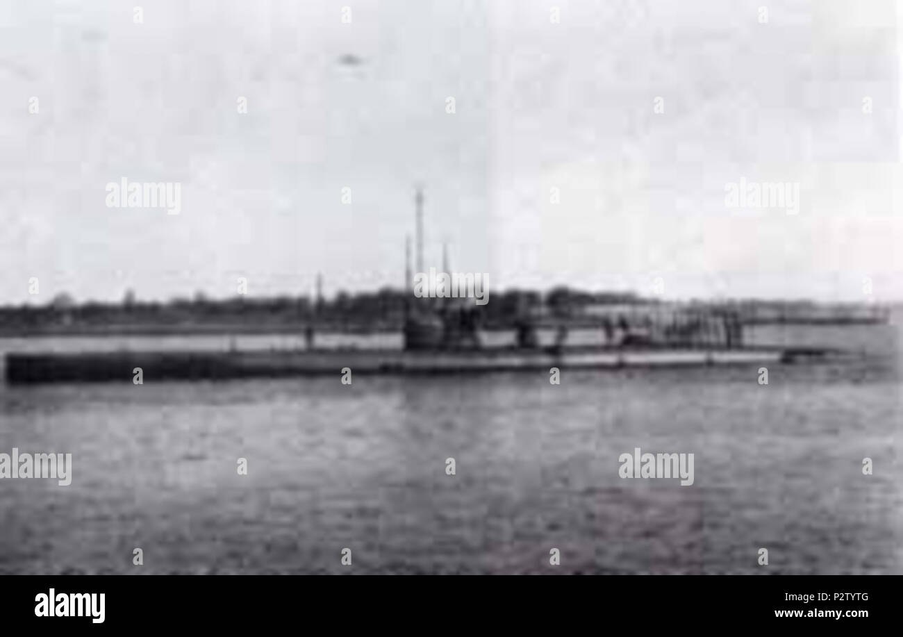 . Italiano: L'Argonauta in Navigazione nelle Acque del Golfo della Spezia. um 1914. 8 Digioman Argonauta Stockfoto