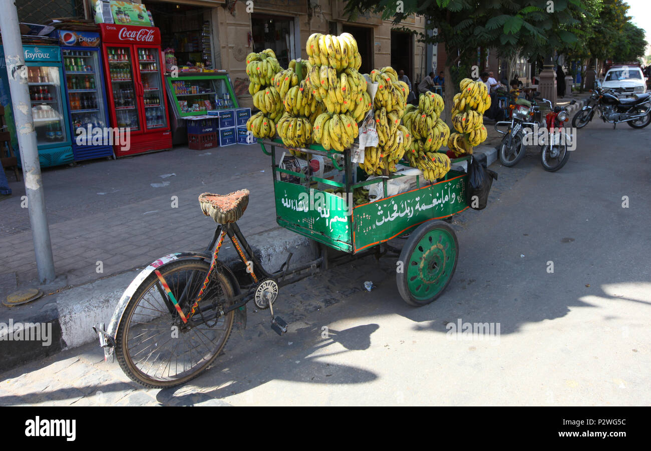 Banana Bike Stockfoto