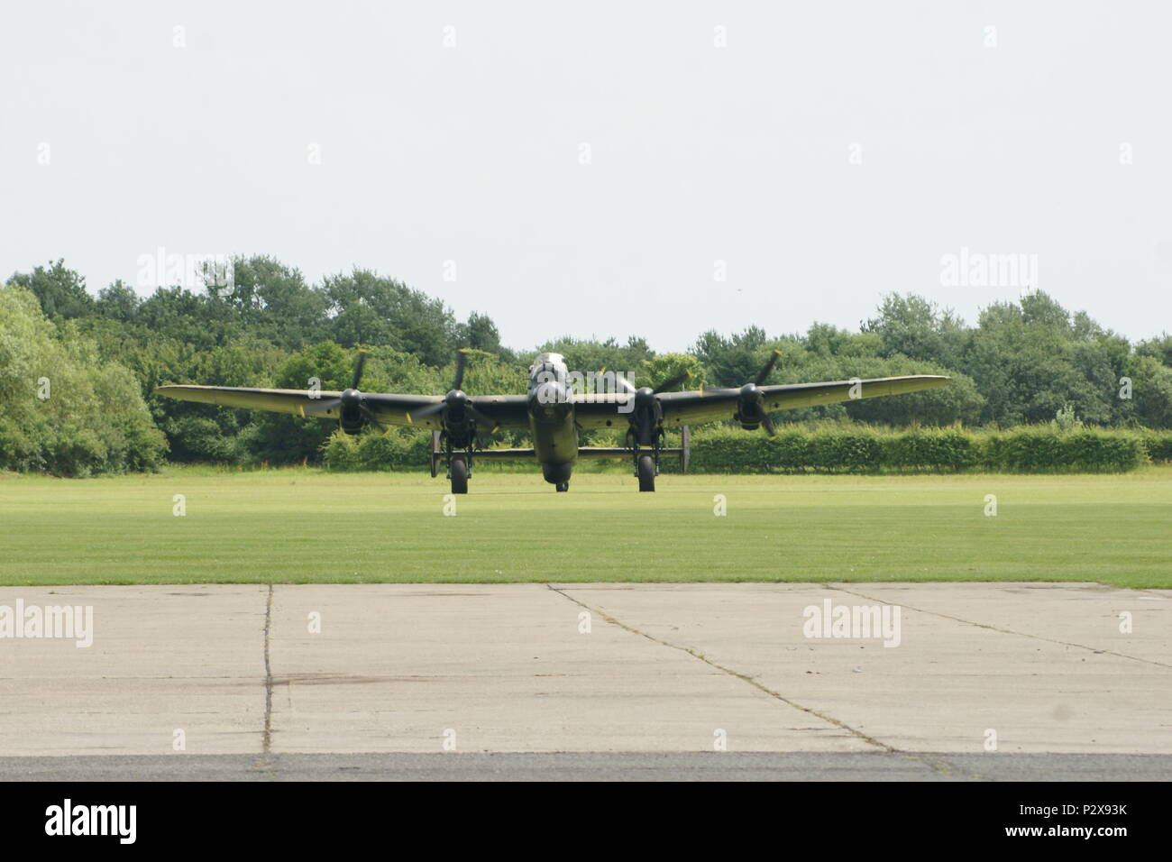 Avro Lancaster, WW2 Bomber Stockfoto