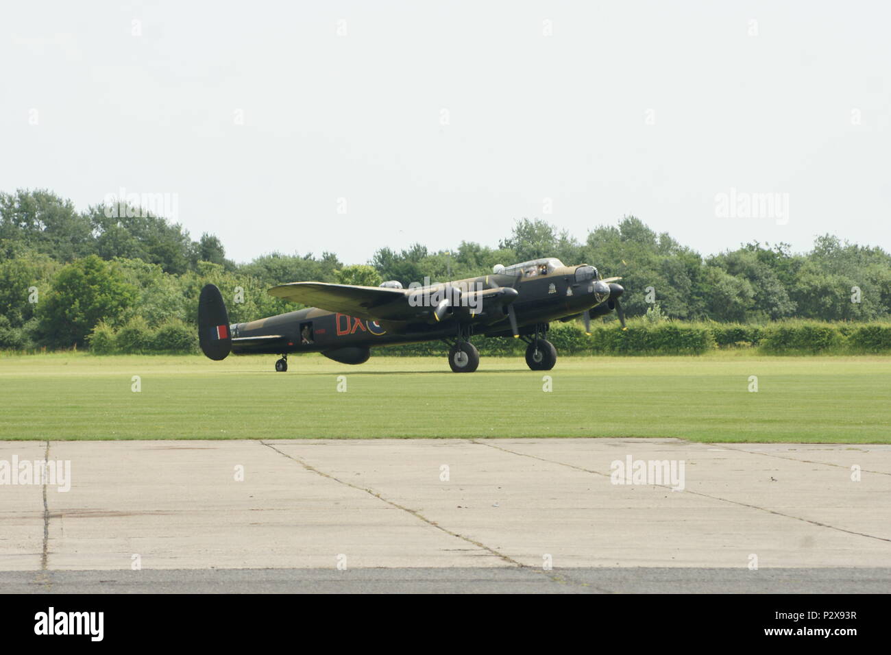 Avro Lancaster, WW2 Bomber Stockfoto