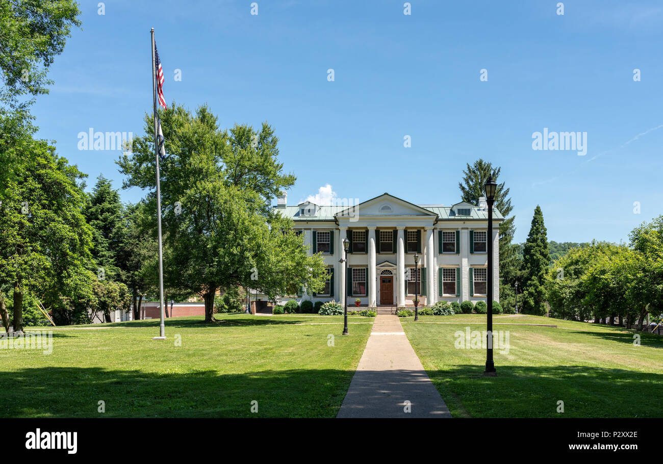 Waldomore in Clarksburg West Virginia Stockfoto