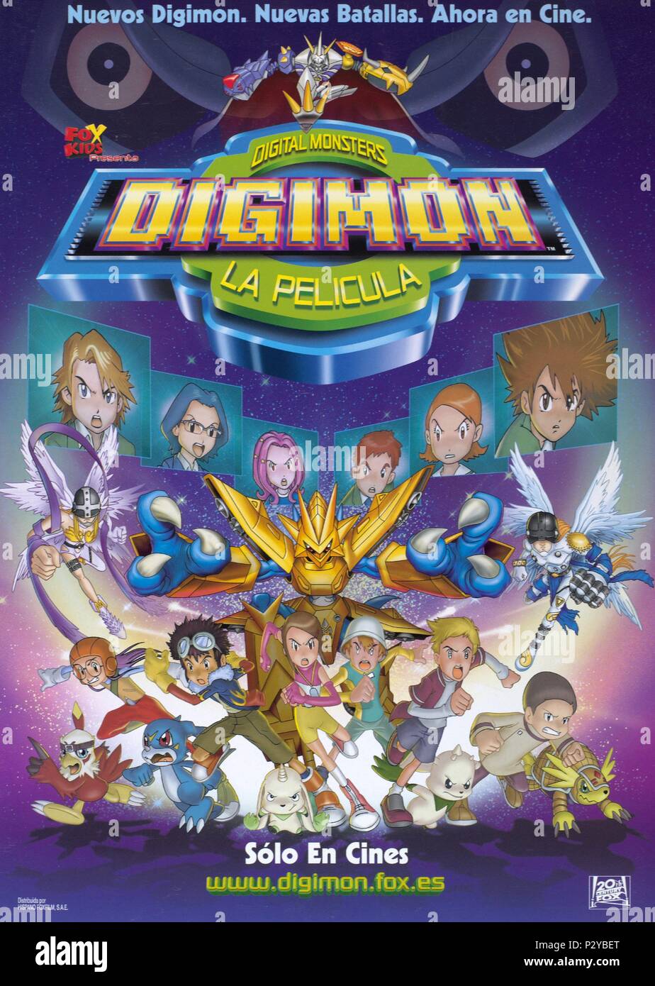 Original Film Titel: DIGIMON: DER FILM. Englischer Titel: DIGIMON: DER FILM. Regisseur: MAMORU HOSODA. Jahr: 2000. Quelle: 20th Century Fox/Album Stockfoto