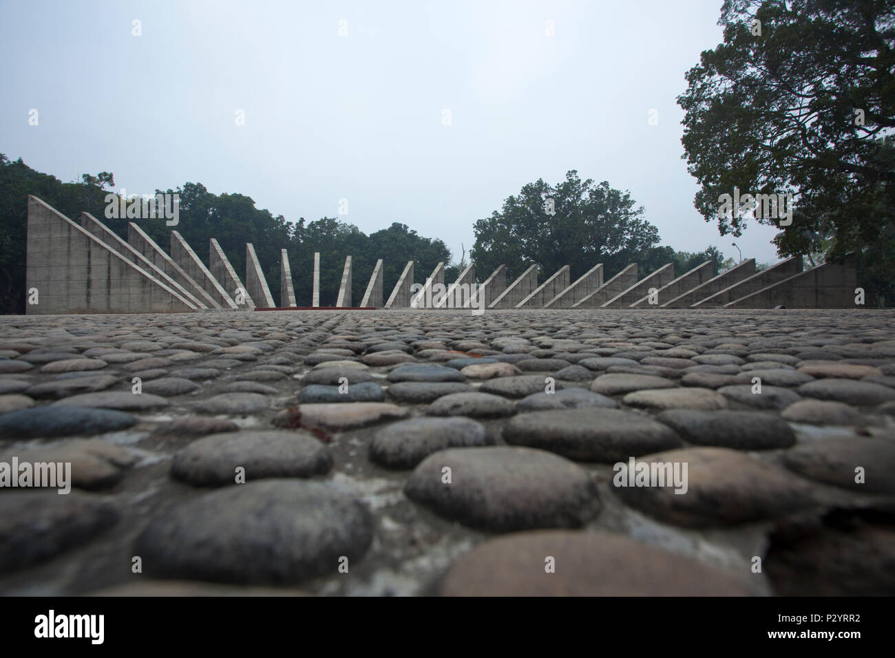 Mujibnagar Denkmal an Mujibnagar im Meherpur Distrikt. Mujibnagar, früher bekannt als Baidyanathtala ist eine Stadt im Meherpur Distrikt von Ba Stockfoto