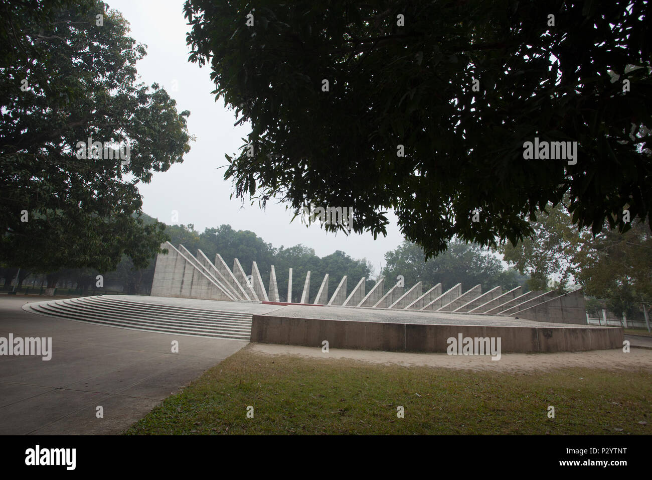 Mujibnagar Denkmal an Mujibnagar im Meherpur Distrikt. Mujibnagar, früher bekannt als Baidyanathtala ist eine Stadt im Meherpur Distrikt von Ba Stockfoto