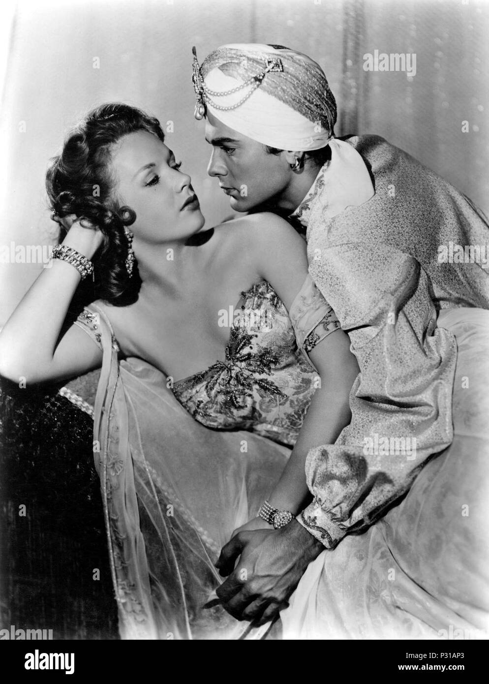 Original Film Titel: SOHN VON ALI BABA. Englischer Titel: SOHN VON ALI BABA. Regisseur: KURT NEUMANN. Jahr: 1952. Stars: Tony Curtis, PIPER LAURIE. Quelle: UNIVERSAL PICTURES/Album Stockfoto