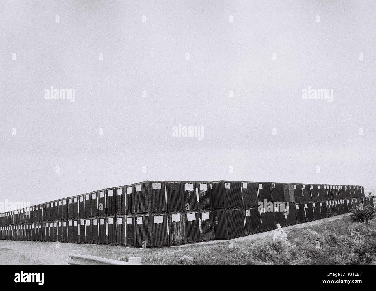 038257 Camp Kinser, Okinawa. Retrograde Chemikalien aus Vietnam Stockfoto