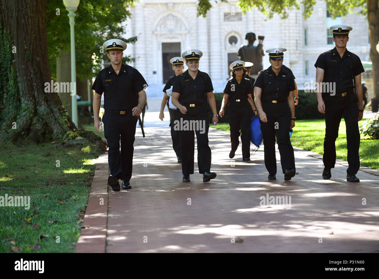 160822 N DY073 055 ANNAPOLIS MD 22 August 2016 Midshipmen An Der 