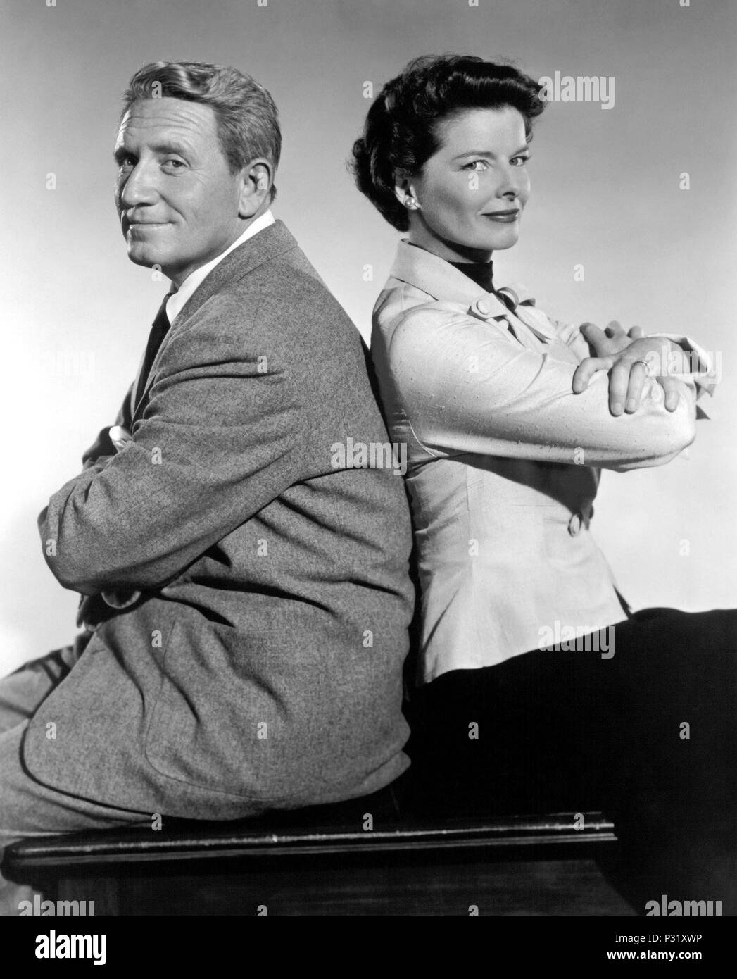 Original Film Titel: ADAM'S RIB. Englischer Titel: ADAM'S RIB. Regisseur: George Cukor. Jahr: 1949. Stars: Spencer Tracy, Katharine Hepburn. Credit: M.G.M/Album Stockfoto