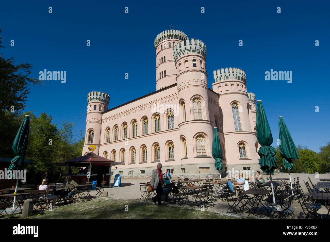 Binz, Deutschland, das Jagdschloss Granitz Stockfoto