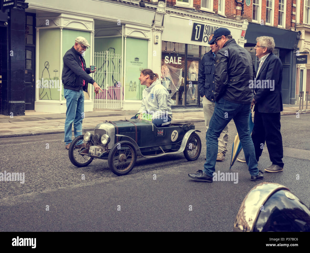 St John's Wood Vatertag Classic Car Show 2018 Stockfoto