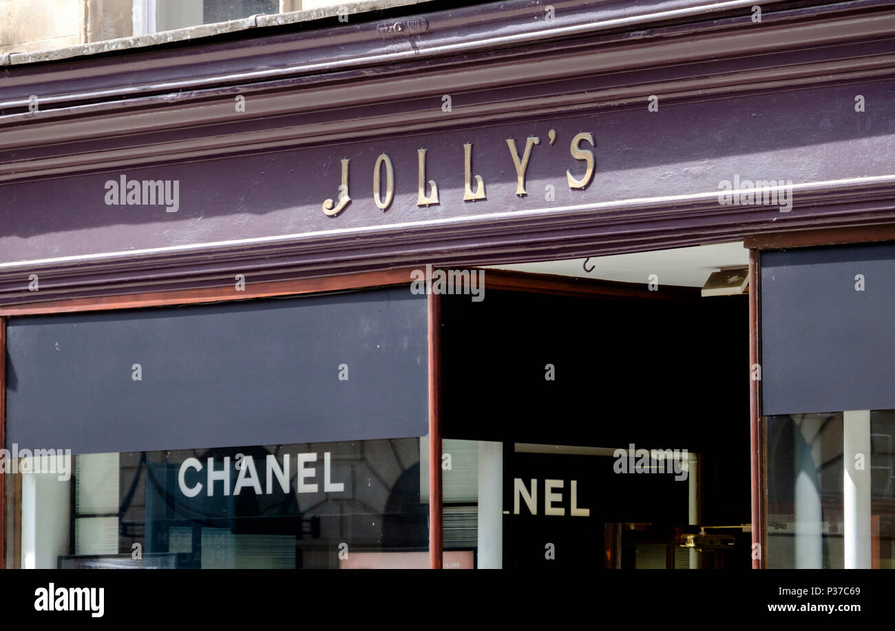 Jollys, ein Haus des Fraser store in der milsom st Badewanne, Somerset England Großbritannien Stockfoto