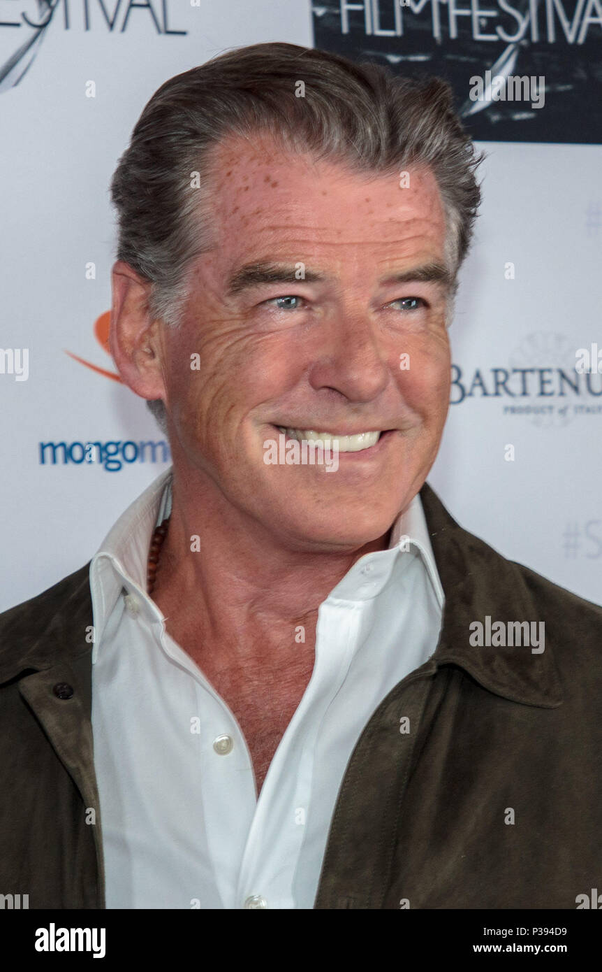 New York, USA. 16 Jun, 2018. Pierce Brosnan am 2018 SOHO International Film Festival am 16. Juni 2018. Quelle: Jeremy Burke/Alamy leben Nachrichten Stockfoto