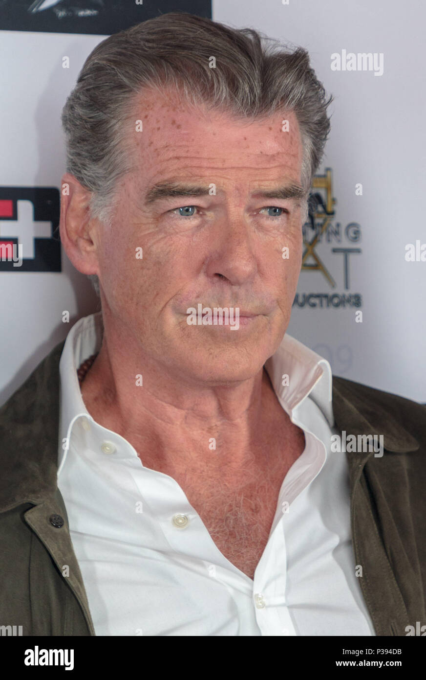New York, USA. 16 Jun, 2018. Pierce Brosnan am 2018 SOHO International Film Festival am 16. Juni 2018. Quelle: Jeremy Burke/Alamy leben Nachrichten Stockfoto
