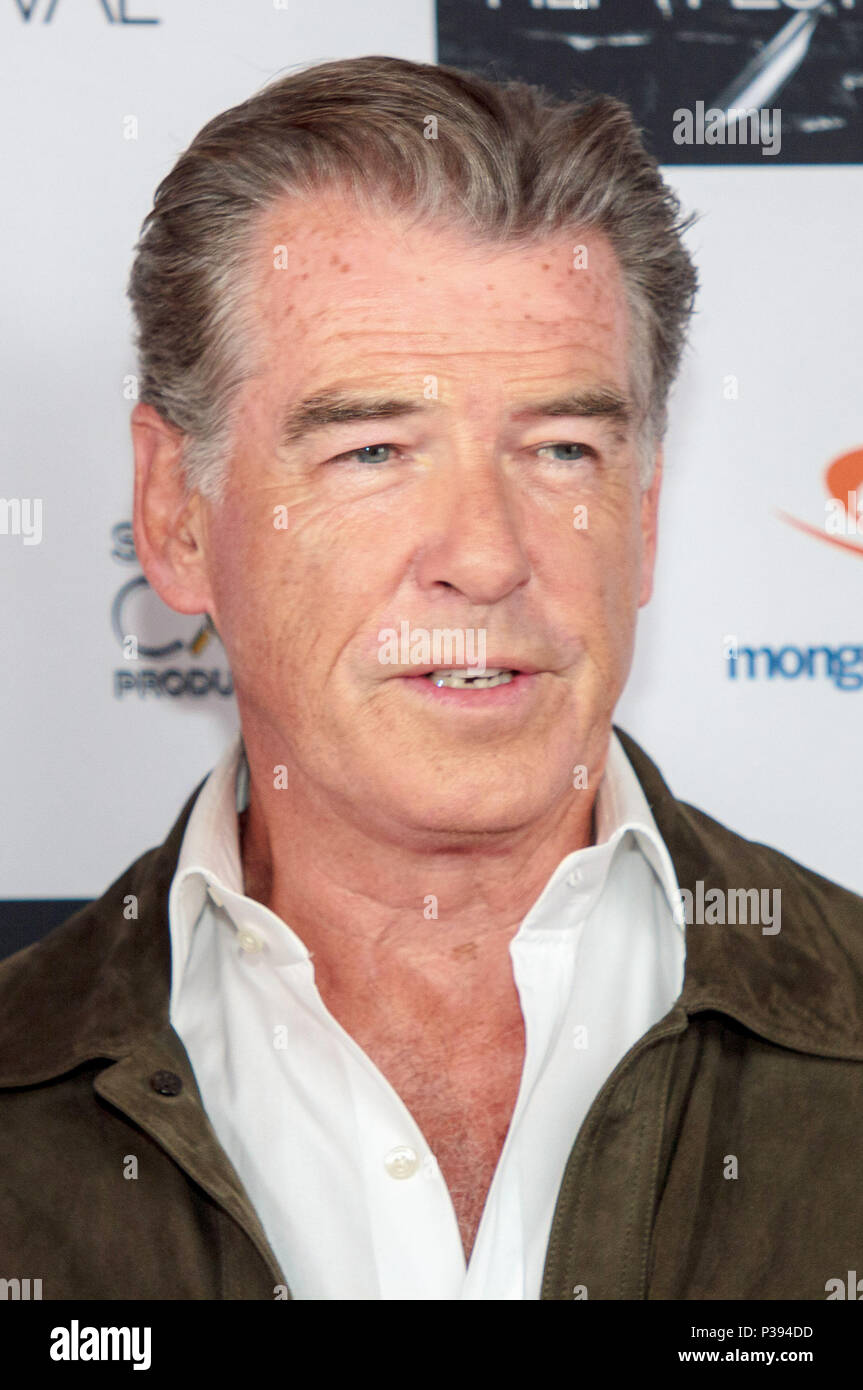 New York, USA. 16 Jun, 2018. Pierce Brosnan am 2018 SOHO International Film Festival am 16. Juni 2018. Quelle: Jeremy Burke/Alamy leben Nachrichten Stockfoto