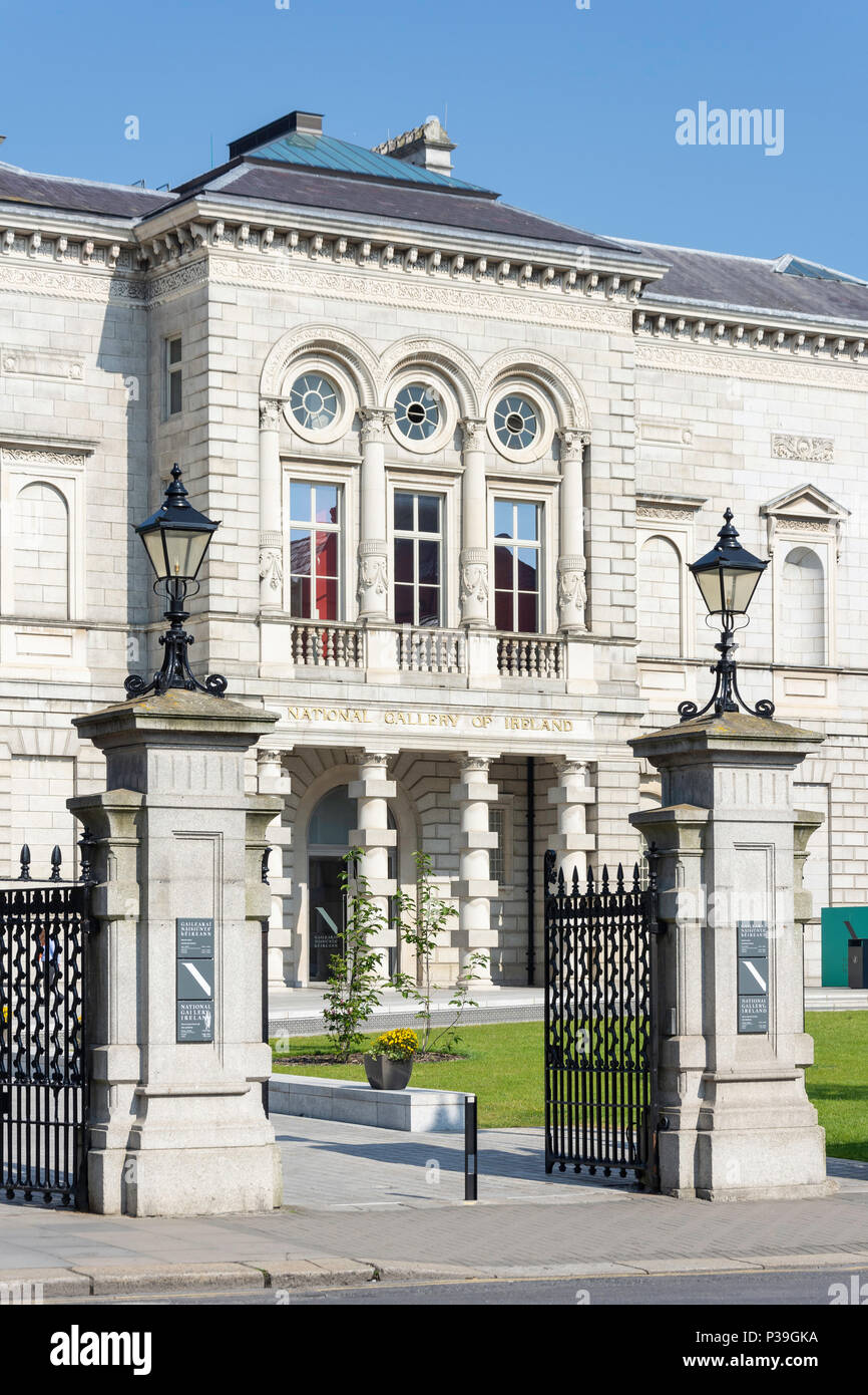 National Gallery von Irland, Merrion Square, Dublin, Provinz Leinster, Republik von Irland Stockfoto