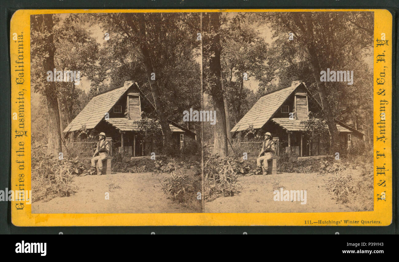 146 Hutching Winter's Quarters, durch E.&amp; HT Anthony (Hart) Stockfoto