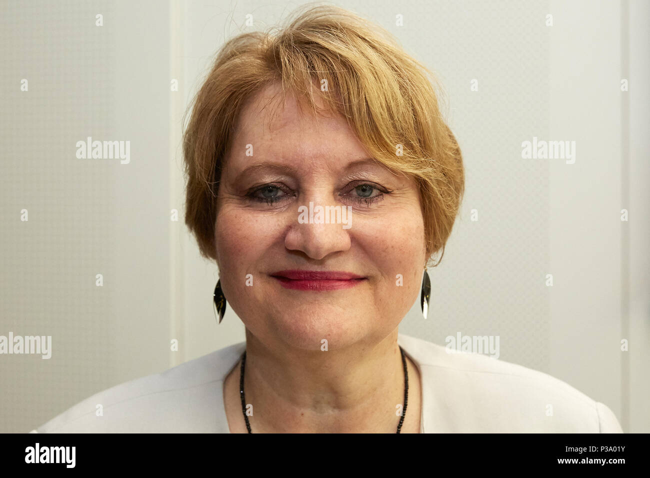 Berlin, Deutschland, Christa Stolle, Geschäftsführerin von Terre des Femmes Stockfoto
