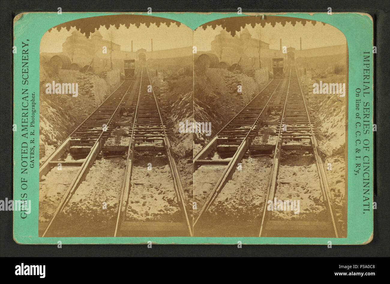 . Imperial Serie von Cincinnati, auf der Linie des C.C.C. & I. R'y. Alternative Titel: Edelsteine der notierten amerikanischen Landschaft. Abdeckung: 1865?-1895?. Quelle Impressum: 1865?-1895?. Digitale Element veröffentlicht 6-2 2005; 2-13-2009 aktualisiert. 150 Imperial Serie von Cincinnati, auf der Linie des C.C.C. &Amp; I. R'y, durch Tore, G. F. (George F.) Stockfoto