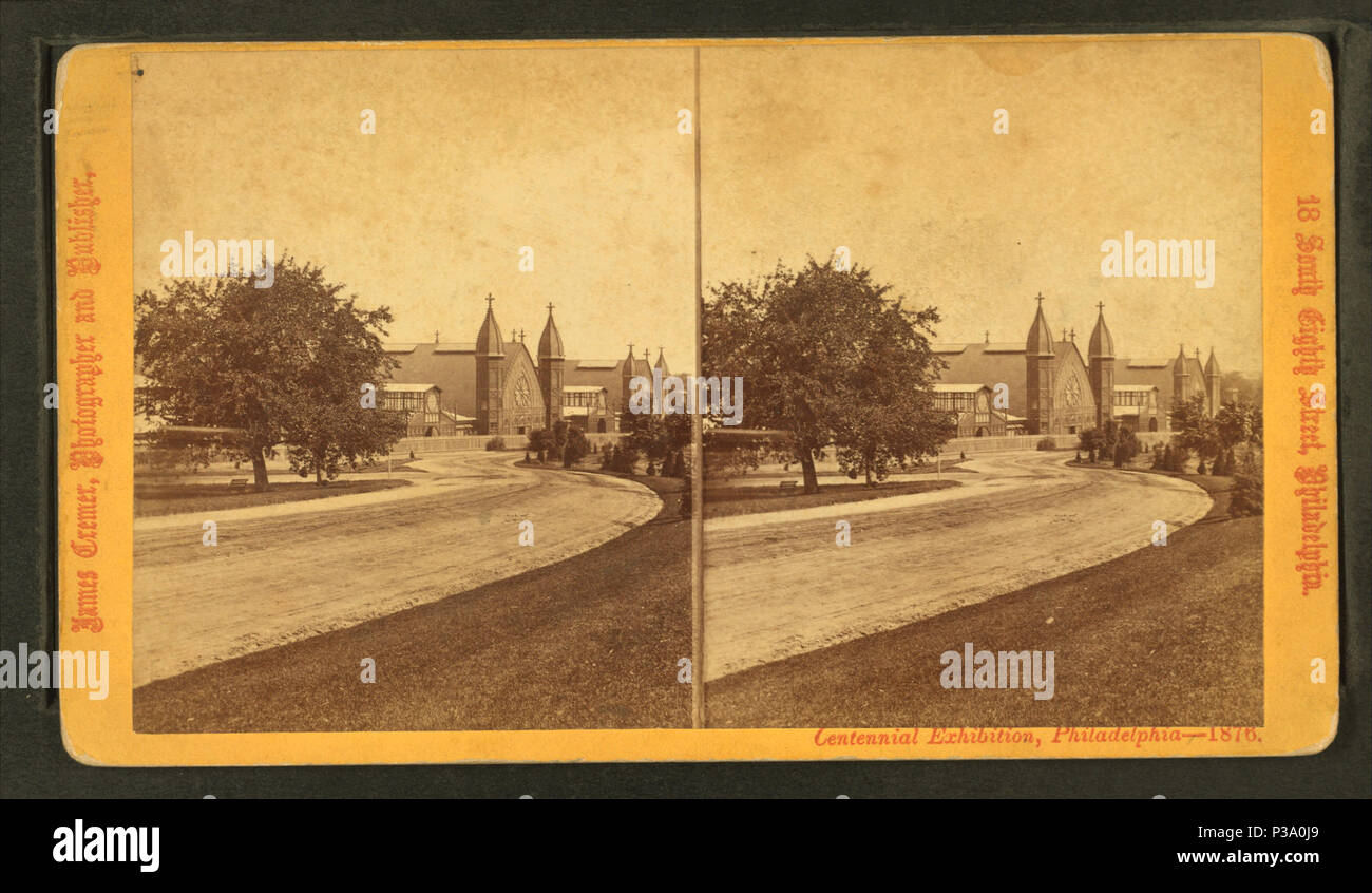 16 landwirtschaftliche Hall, von Cremer, James, 1821-1893 Stockfoto