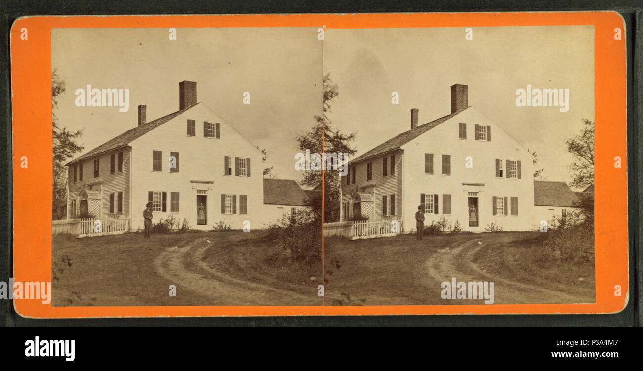 . J. Langs Couch Residence. Abdeckung: 1870?-1896?. Digitale Element veröffentlicht 3-9 2006; Aktualisiert im 6-25 2010. 160 J. Langs Couch Residence, Couch, C.M., fl. 1860-1889 Stockfoto