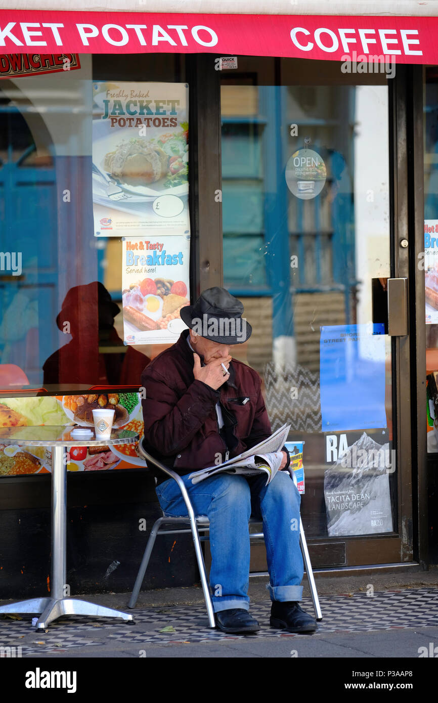 Mare Street, London, Vereinigtes Königreich Stockfoto