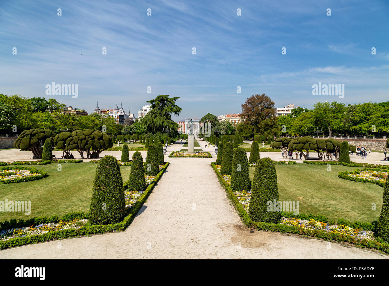 Parque del Retiro, Madrid, Spanien Stockfoto