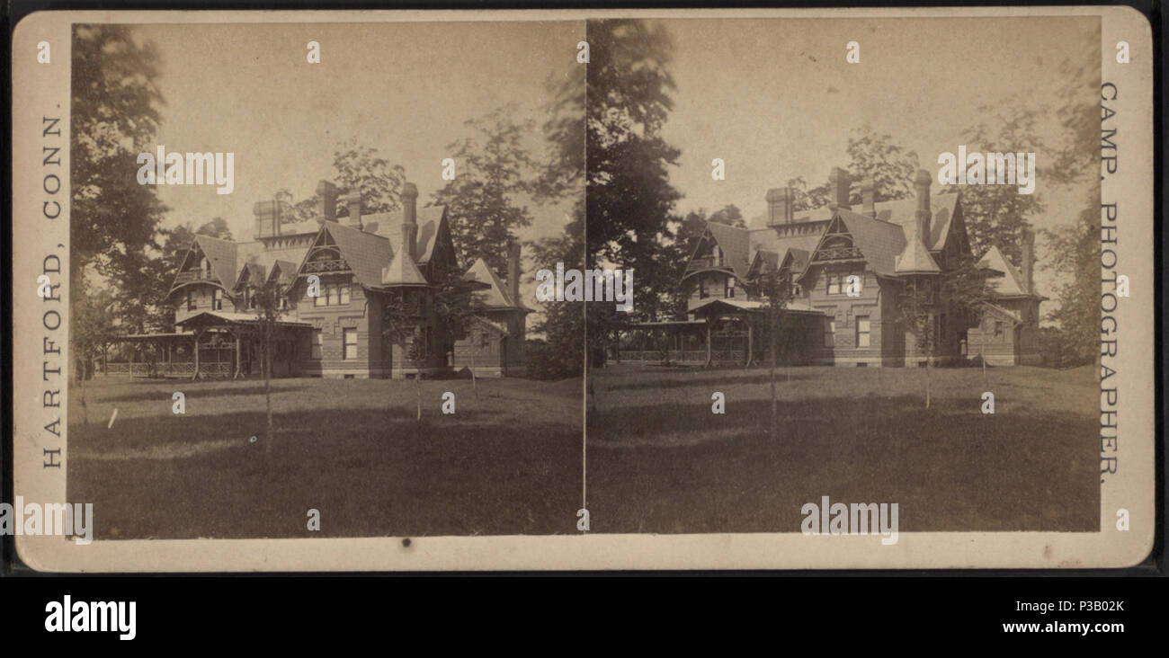 185 Mark Twain House, von Camp, D. S. (Daniel S.) Stockfoto