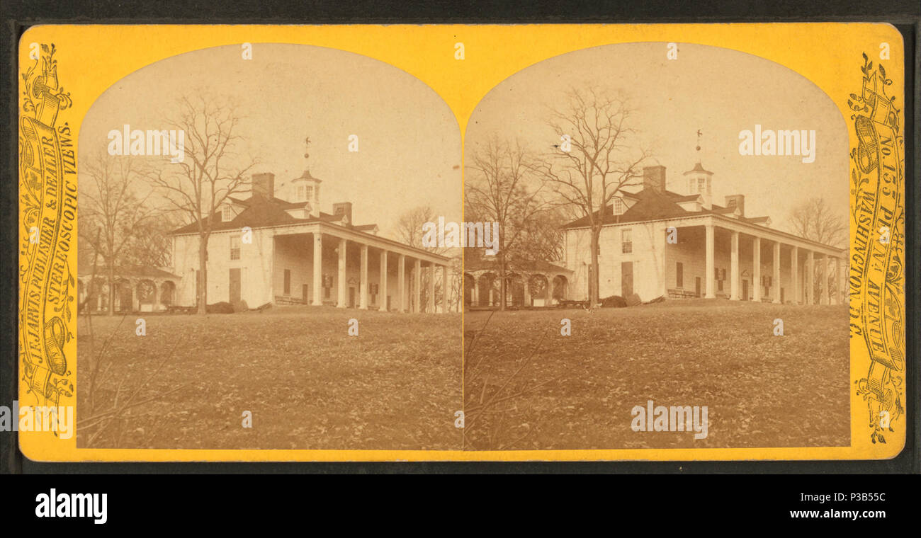 . Mount Vernon. Abdeckung: 1859?-1925. Quelle Impressum: 1859?-1925.. Digitale Element veröffentlicht 3-9 2006; 2-13-2009 aktualisiert. 197 Mount Vernon, von Jarvis, J. F. (John-F.), b. 1850 2 Stockfoto
