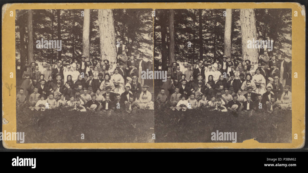 199 Herr &Amp; Frau C. W. Bischof (mit Familie), durch C. W. Parlmer Stockfoto