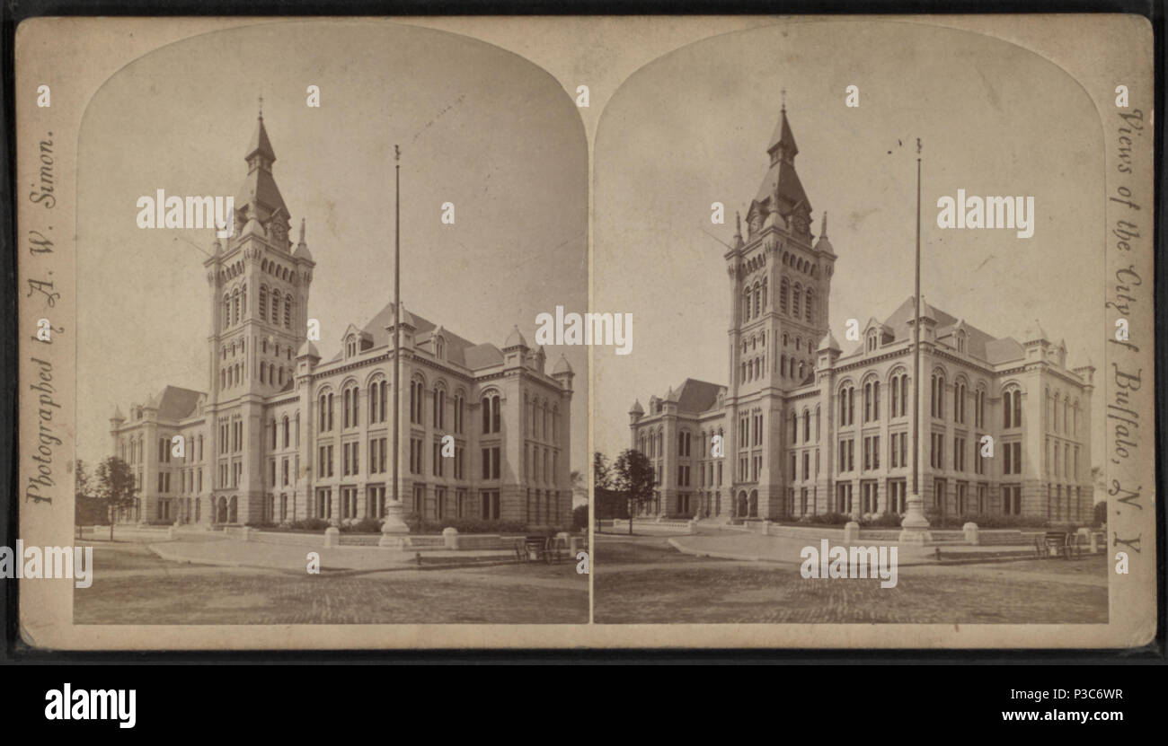 207 neue Stadt und der County Hall, durch A. W. Simon 2. Stockfoto