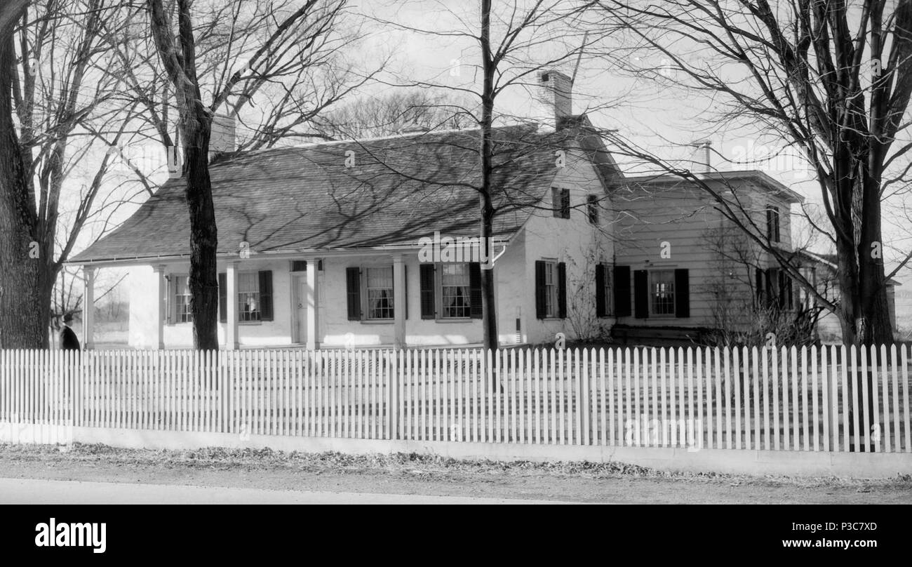 1. Historischer amerikanischer Gebäude Umfrage, Nelson E. Baldwin, Fotograf Mai 25, 1936, DETAILS DER FRONTANSICHT (Osten). -LOC-hhh. ny 0912. Fotos. 116049 s. Stockfoto