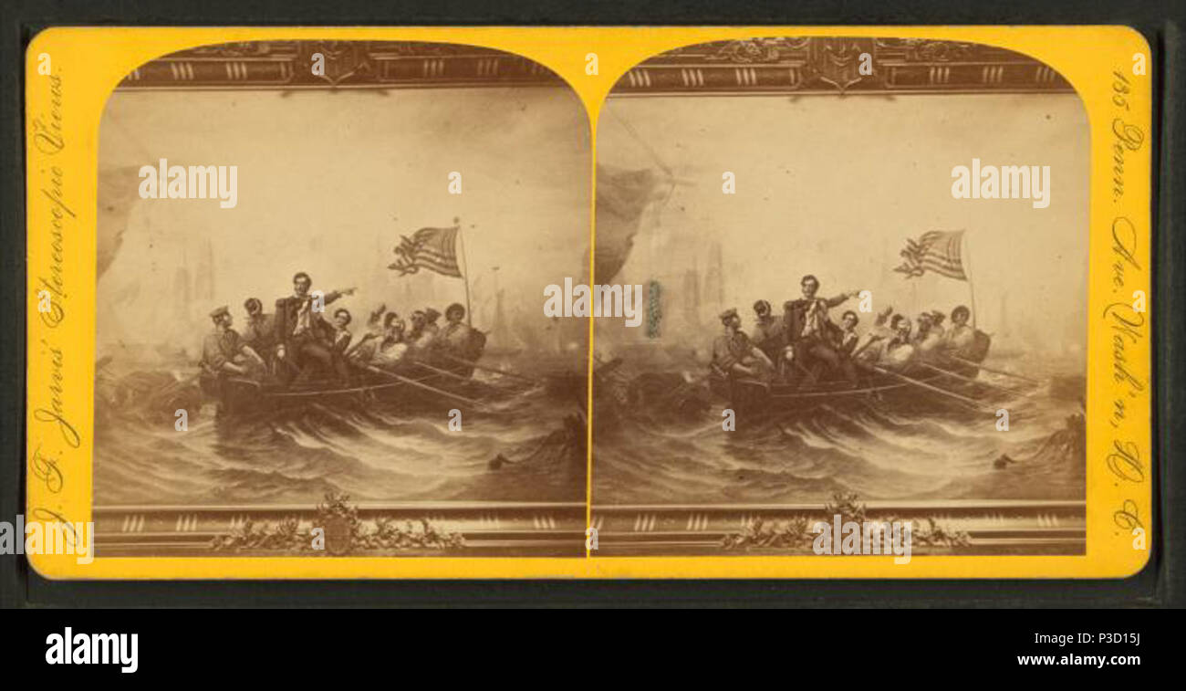 . Perry's Sieg in U.S. Capitol, Washington, D.C. Abdeckung: 1870?-1895?. Quelle Impressum: Washington, D.C.: John F. Jarvis, 1870?-1895?. Digitale Element veröffentlicht 1-25 2006; 2-13-2009 aktualisiert. 235 Perry's Sieg in U.S. Capitol, Washington, D.C, von Jarvis, J. F. (John-F.), b. 1850 Stockfoto