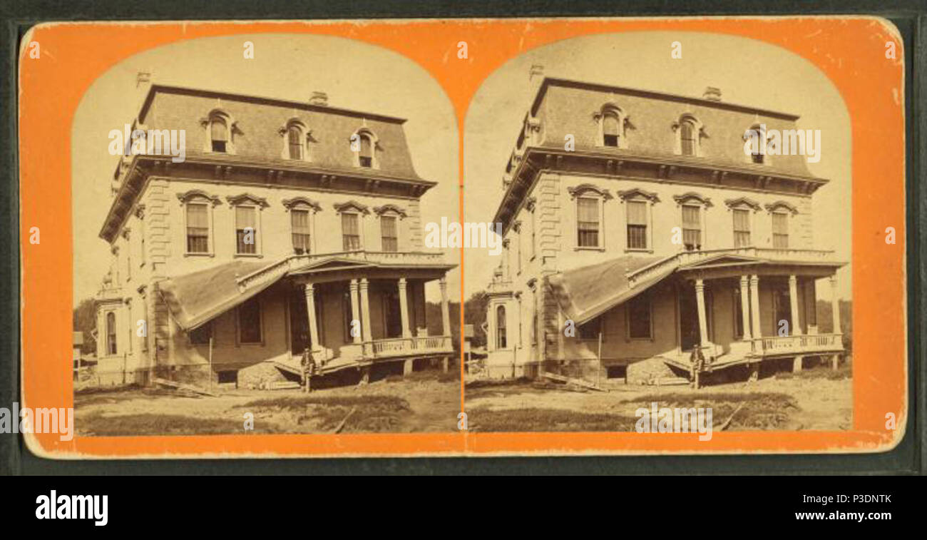 . Skinner's House, Skinnersville. Abdeckung: Mai, 1874. Quelle Impressum: Mai 1874.. Digitale Element veröffentlicht 8-31 2005; 2-12-2009 aktualisiert. 273 Skinner's House, Skinnersville, von Geo. H. in Irland &Amp; Co. Stockfoto