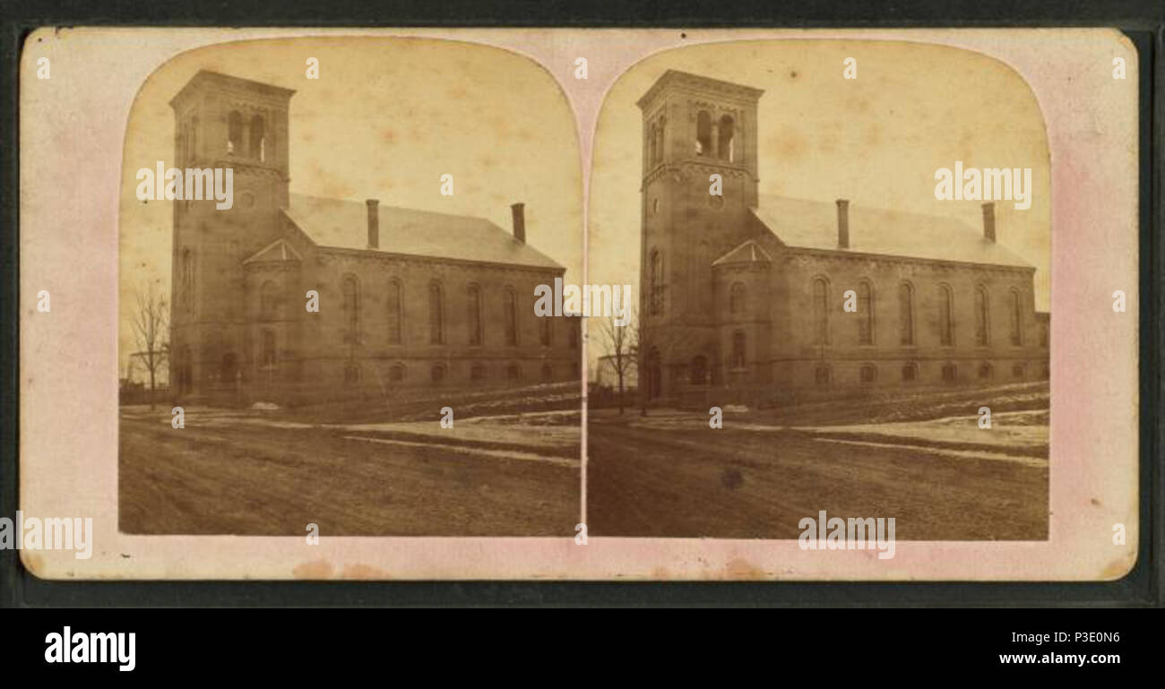 . Baptist Church. Abdeckung: 1869?-1910?. Quelle Impressum: 1869?-1910?. Digitale Element veröffentlicht 8-31 2005; 2-12-2009 aktualisiert. 29 Baptist Church, von C. A. Sweetser &Amp; Co. Stockfoto